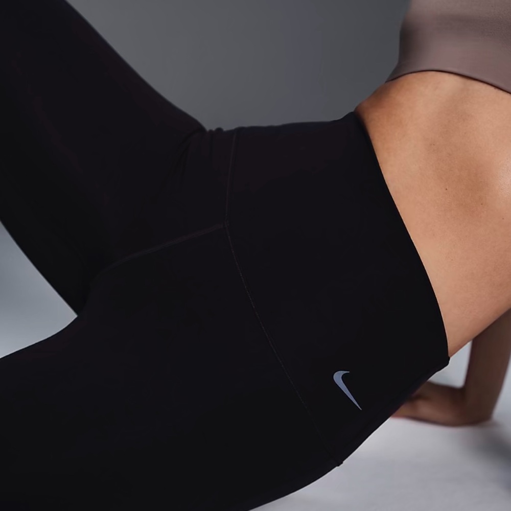 Nike Black Flare Boot Cut Pants - Picture 2 of 2